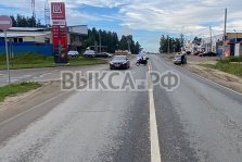 выкса.рф, Мопедист попал в больницу после тройного ДТП